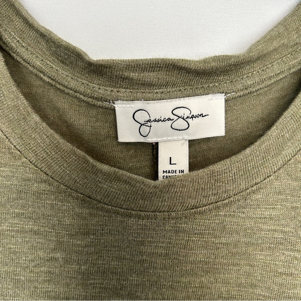 Jessica Simpson Casual T-Shirt Midi Dress - Picture 3 of 10